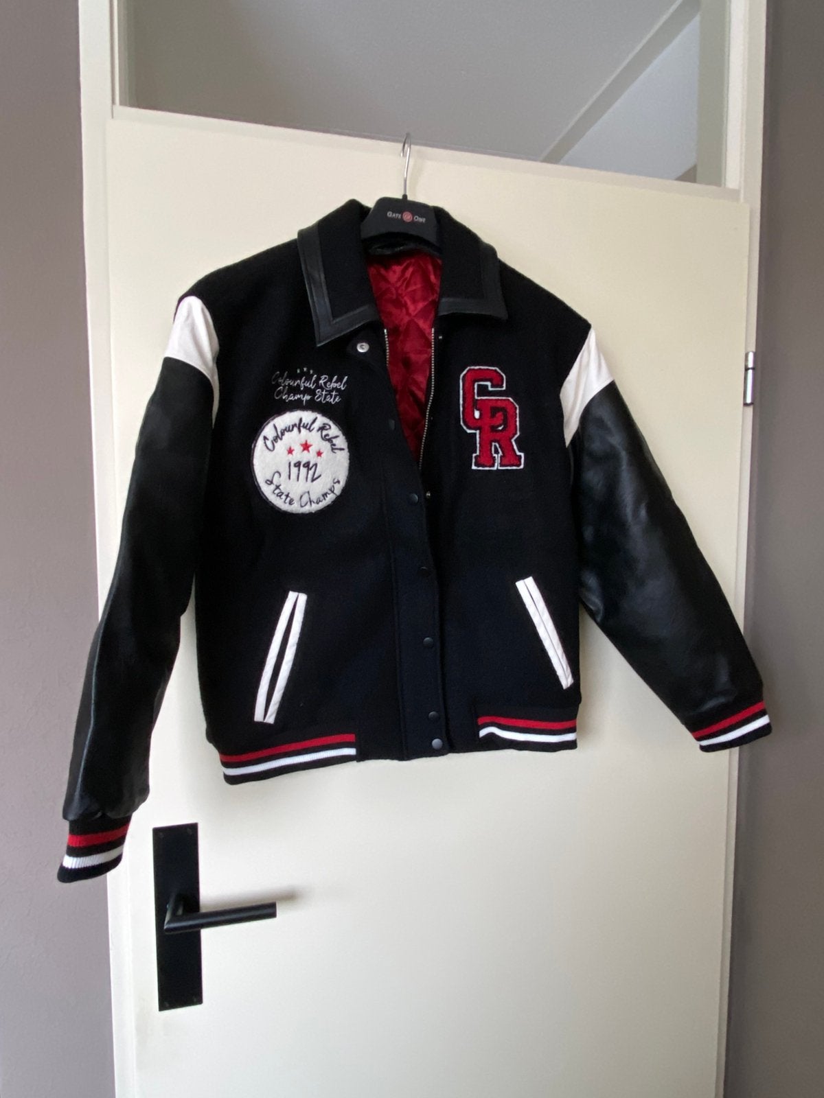 Colourful rebel bomber jas zwart maat xl, Ophalen of Verzenden, Zwart