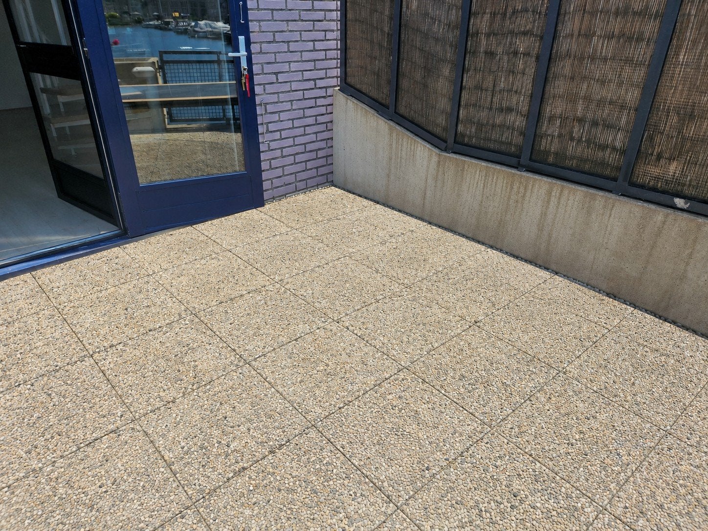 Gratis af te halen: 49 terrastegels 50x50x4cm, Tuin en Terras, Ophalen, Gebruikt, 10 m² of meer, Beton