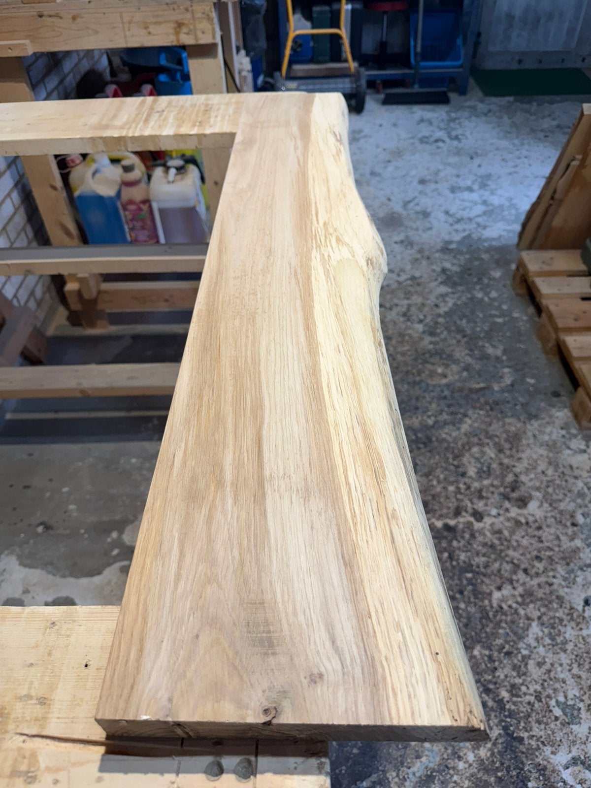 Mooie eiken wandplank - evt met blinde ophanging, Ophalen of Verzenden, Nieuw