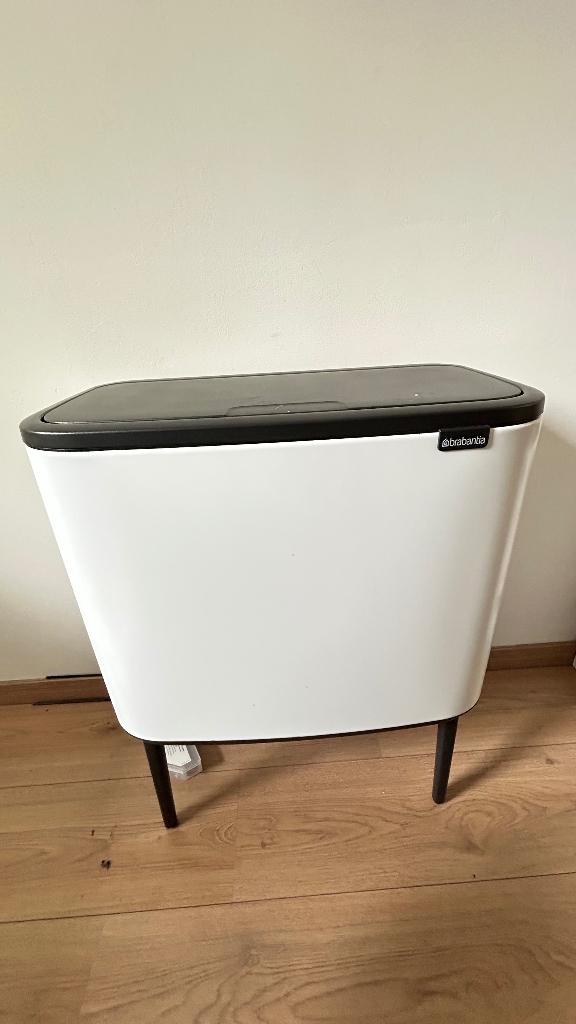Brabantia Bo Touch Bin Prullenbak, Ophalen, 50 tot 75 cm, Zo goed als nieuw, Rvs