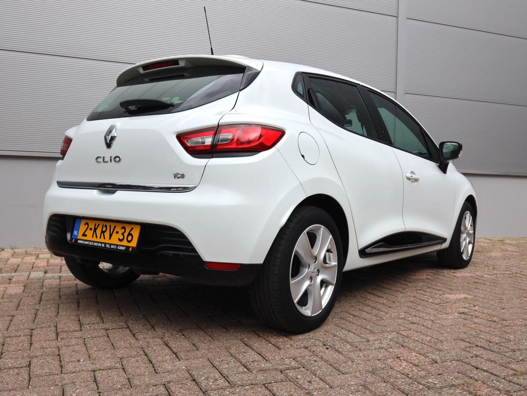 Renault Clio 0.9 TCe Dynamique 5drs. (Vol-Opties!) NL-auto, Voorwielaandrijving, 540 kg, Met garantie (alle), Wit
