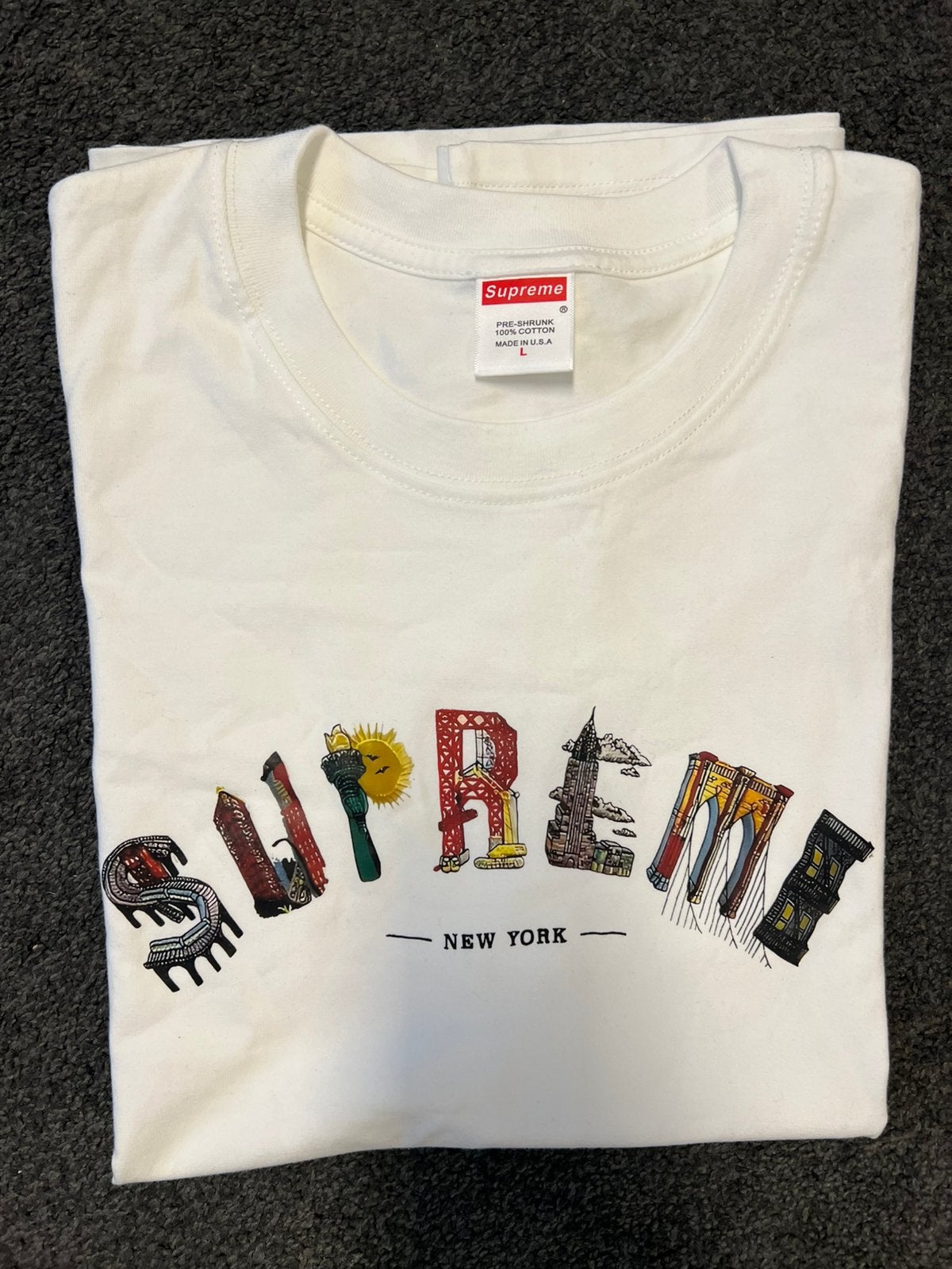 Supreme shirt, Ophalen of Verzenden, Nieuw, Maat 48/50 (M), Wit