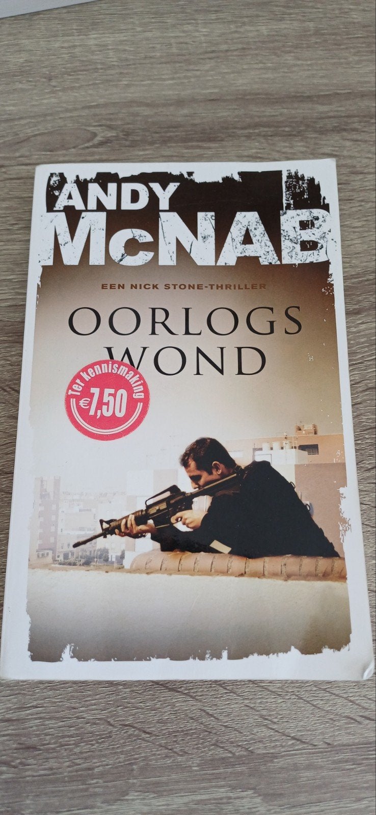 Andy McNab - Oorlogswond, Ophalen of Verzenden, Andy McNab