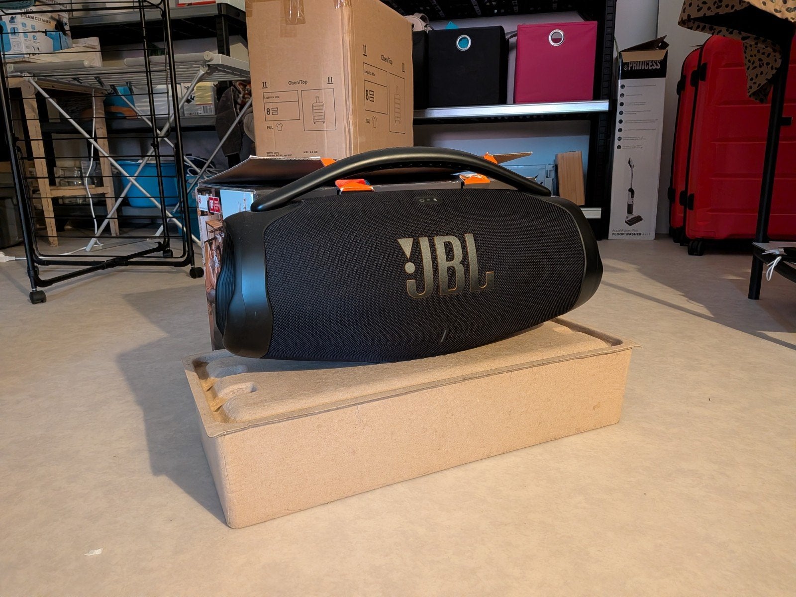 JBL Boombox 3 Wi-Fi (praktisch nieuw), Audio, Tv en Foto, JBL, Zo goed als nieuw, Draagbare speaker, Ophalen