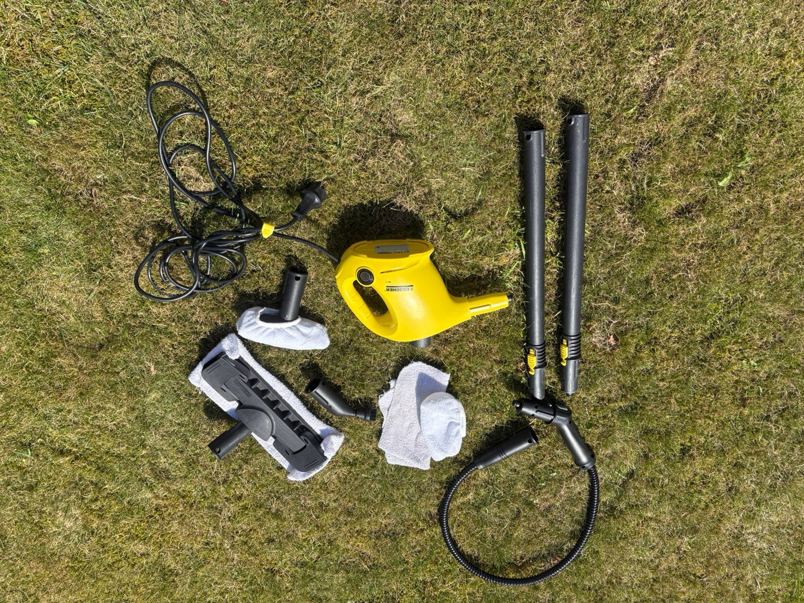 Kärcher stoomreiniger SC1 met toebehoren, Tuin en Terras, Ophalen of Verzenden, Zo goed als nieuw, Elektrisch, Met autostop en -start