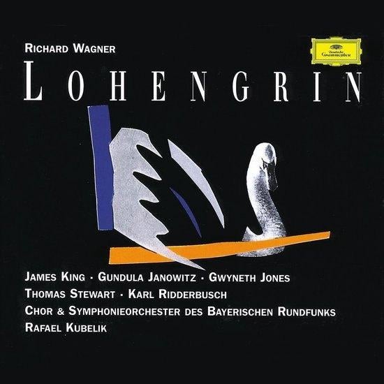 Lohengrin - Wagner - Kubelik - 3 CD DGG, Ophalen of Verzenden, Romantiek, Zo goed als nieuw, Opera of Operette