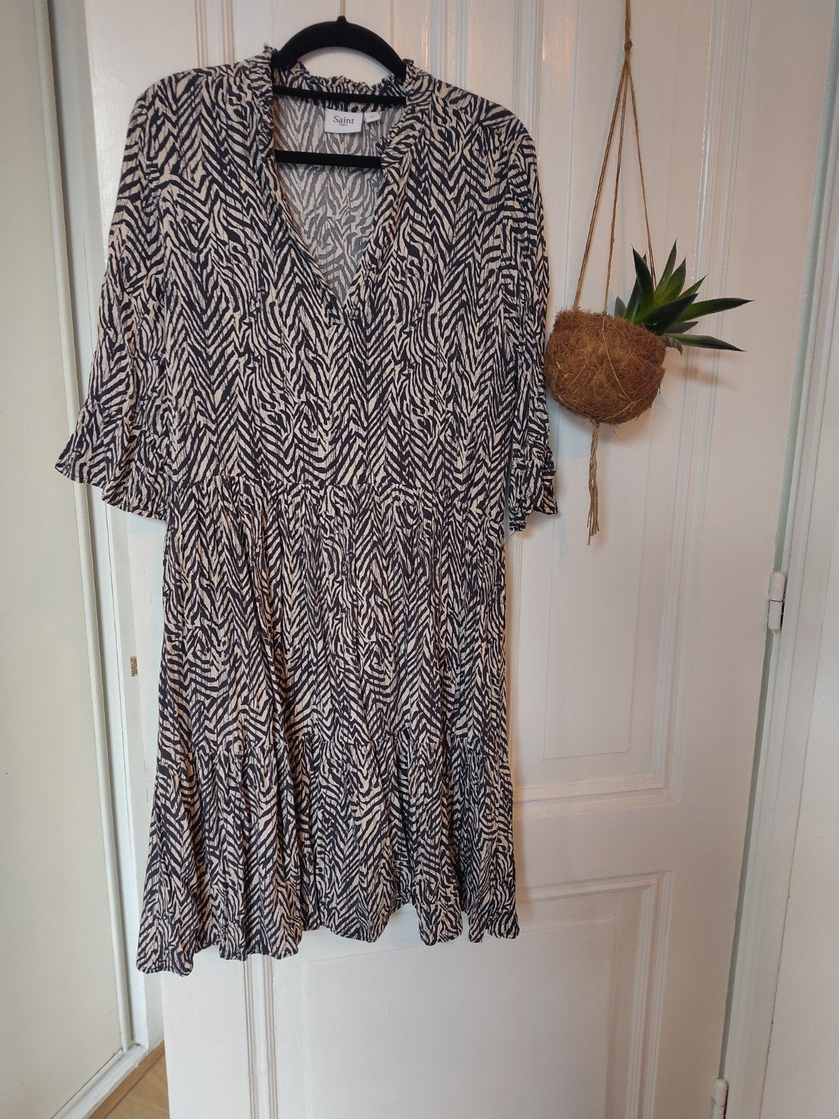Saint Tropez jurk maat M van ecovero viscose, Kleding | Dames, Maat 38/40 (M), Meerkleurig, Ophalen of Verzenden, Zo goed als nieuw