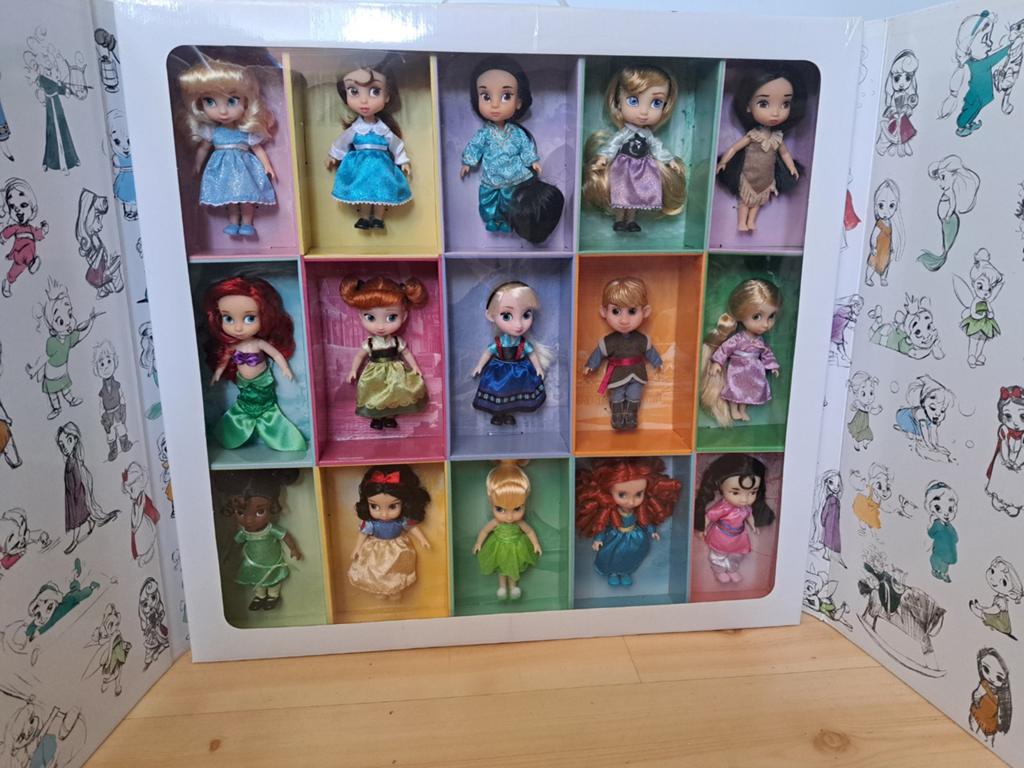 Disney Animator mini prinsessen zeldzaam set €100, Ophalen of Verzenden, Overige figuren, Beeldje of Figuurtje