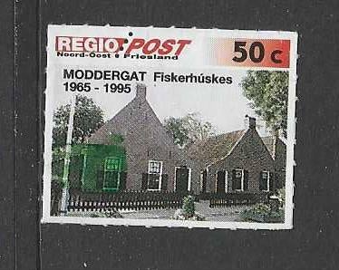1994 regiopost stadspost - fiskershuske Paesens-Moddergat, Postzegels en Munten, Postzegels | Nederland, Ophalen of Verzenden