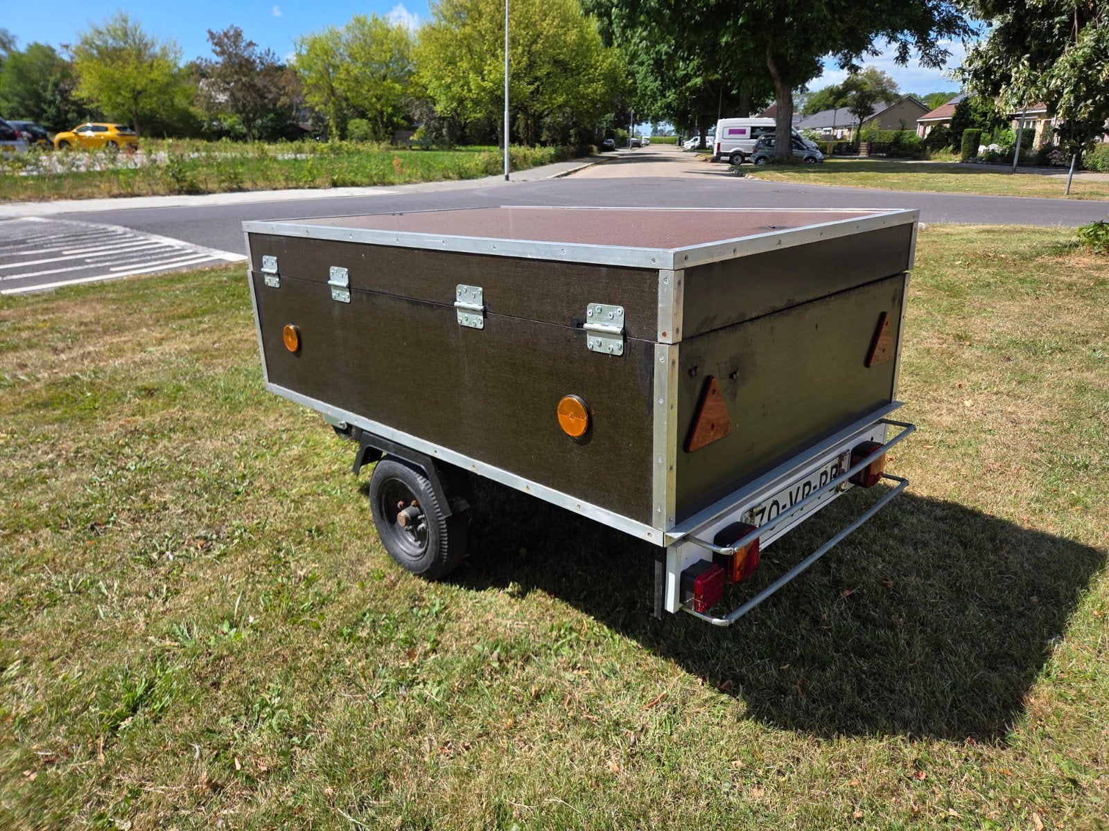 aanhangwagen, bagagewagen, kar, vis aanhangwagen, Ophalen