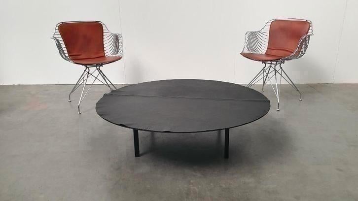 Serax design Bea Mombaers salontafel leer staal zwart, Ophalen