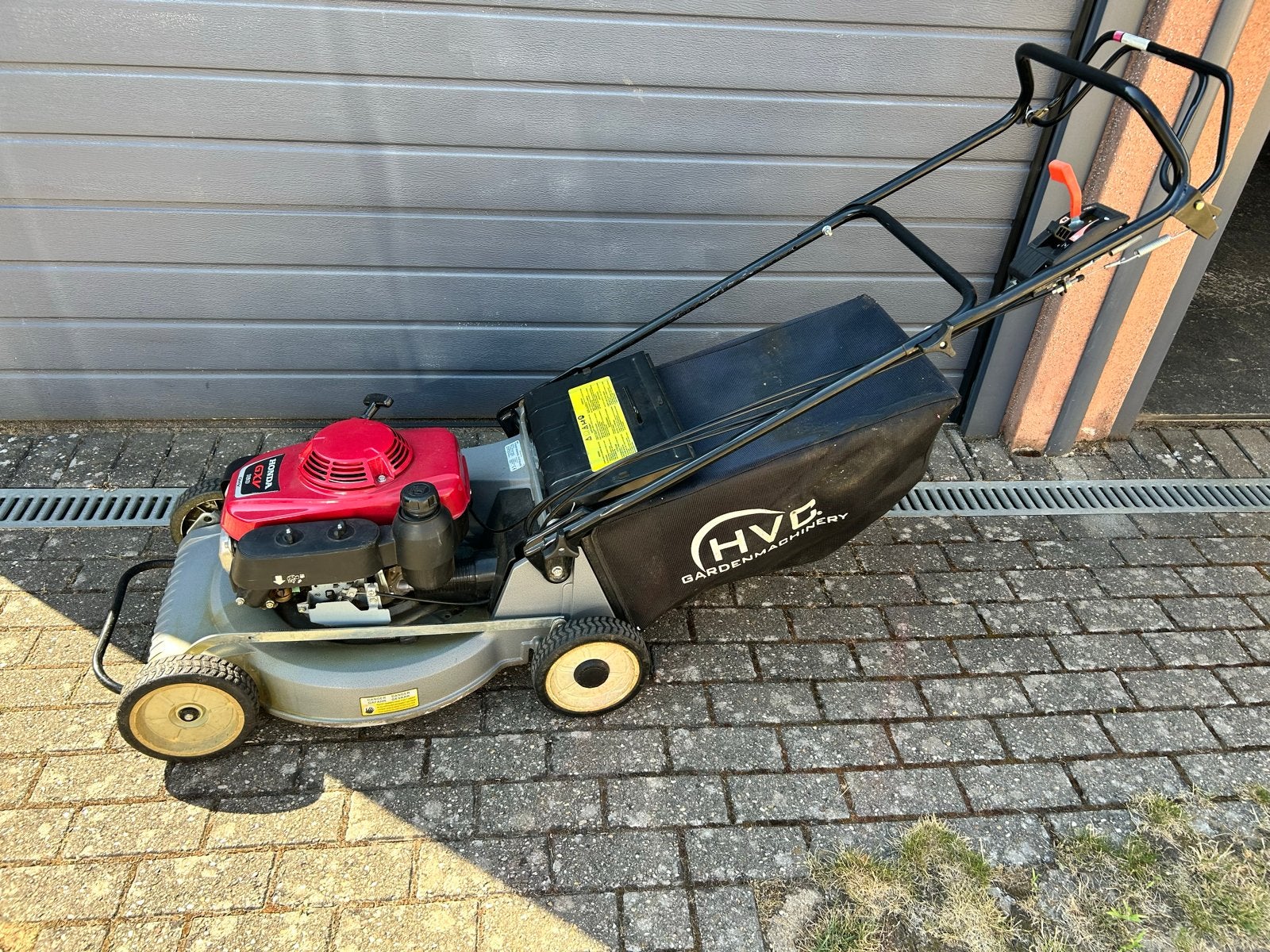 HVC aluminium maaidek Honda GXV 160 - weinig gebruikt, Ophalen, Cirkelmaaier, Opvangbak, Zo goed als nieuw