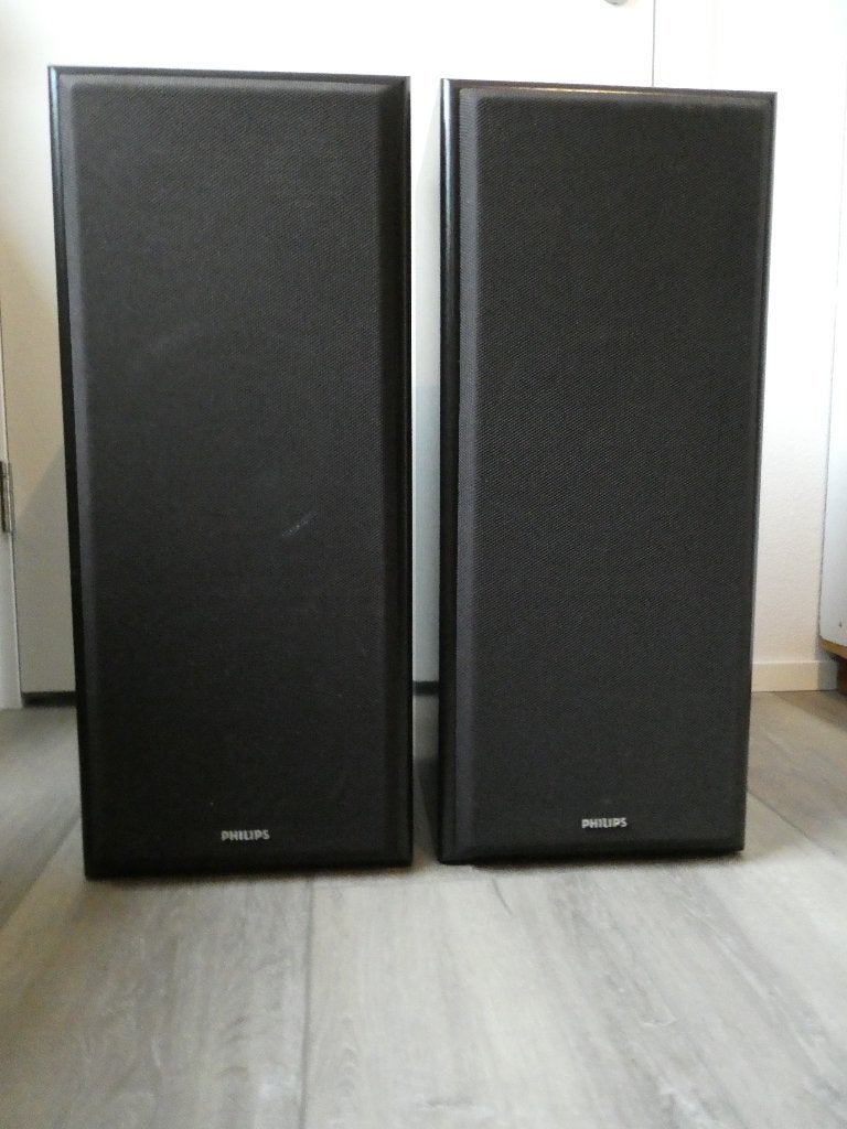 Philips FB795 luidsprekerboxen, prof. refoamed, nieuwstaat!, Audio, Tv en Foto, Stereo speakers, Philips, Zo goed als nieuw, Ophalen