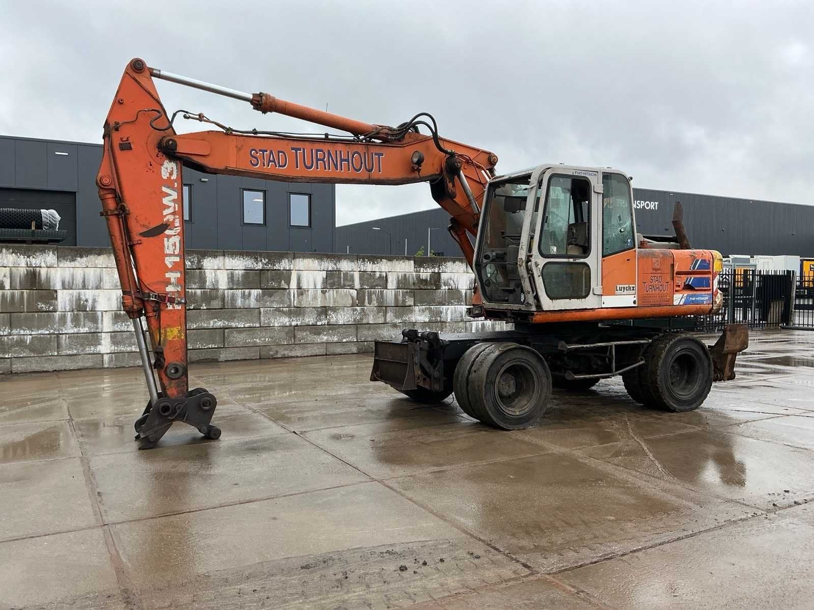 1996 Hitachi FH150W-3 Mobiele kraan, Zakelijke goederen, Machines en Bouw | Kranen en Graafmachines, Kraan