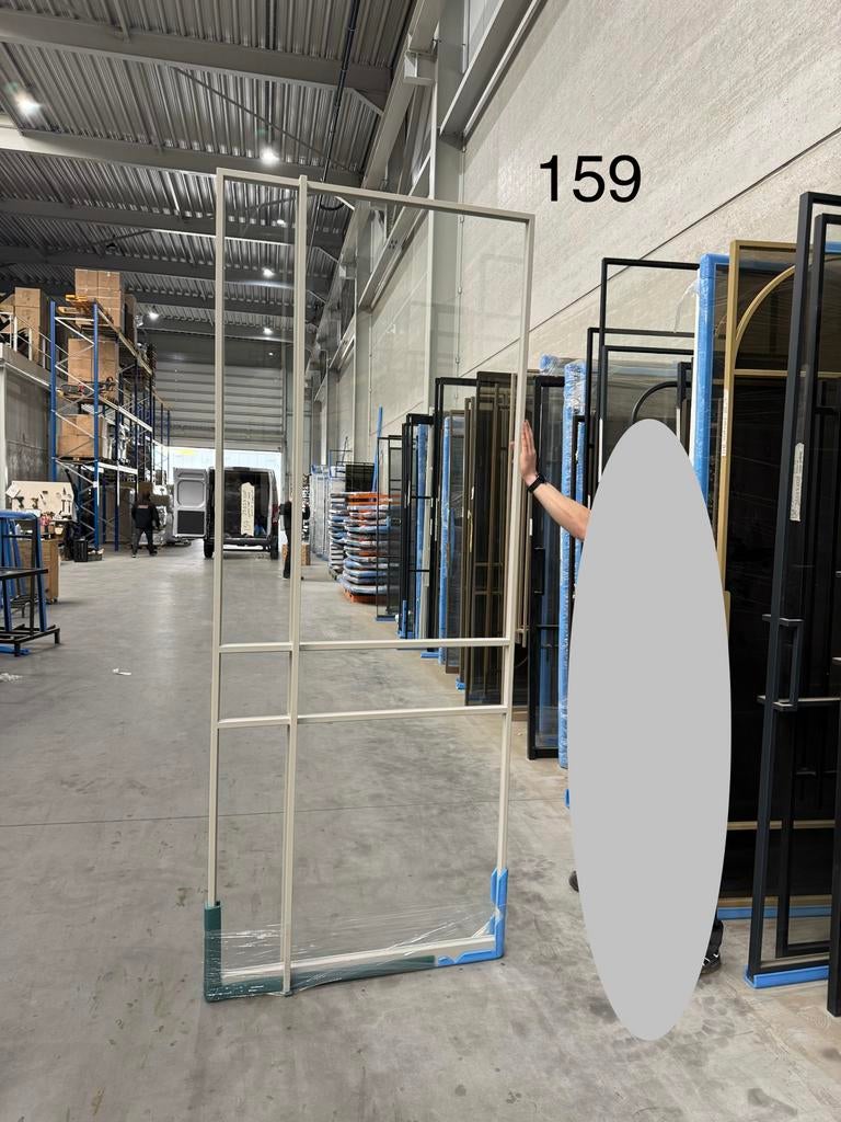 Taatsdeur beige Ral7044 2563 x 1018 exacte maat sale *159.1, 100 tot 120 cm, Firma Hout en Staal, 215 cm of meer, Binnendeur