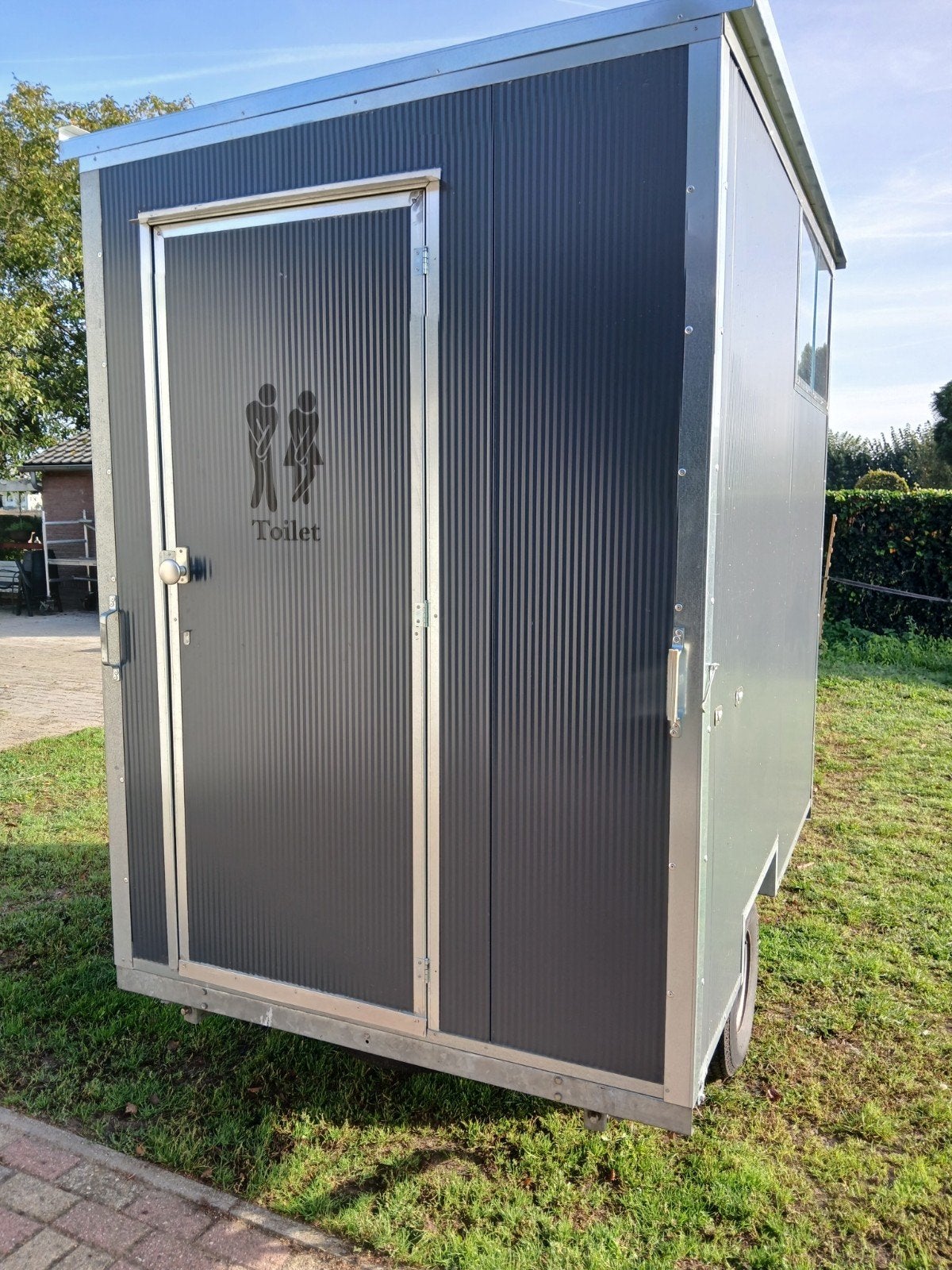 te huur wc wagen, Ophalen, Zo goed als nieuw, Carnaval