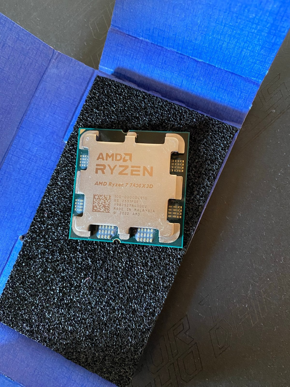 AMD Ryzen 7 7800X3D Tray, Ophalen of Verzenden, Zo goed als nieuw, 8-core, 4 Ghz of meer