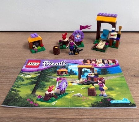 LEGO Friends adventure camp archery 41120, Lego, Friends, Ophalen of Verzenden, Zo goed als nieuw