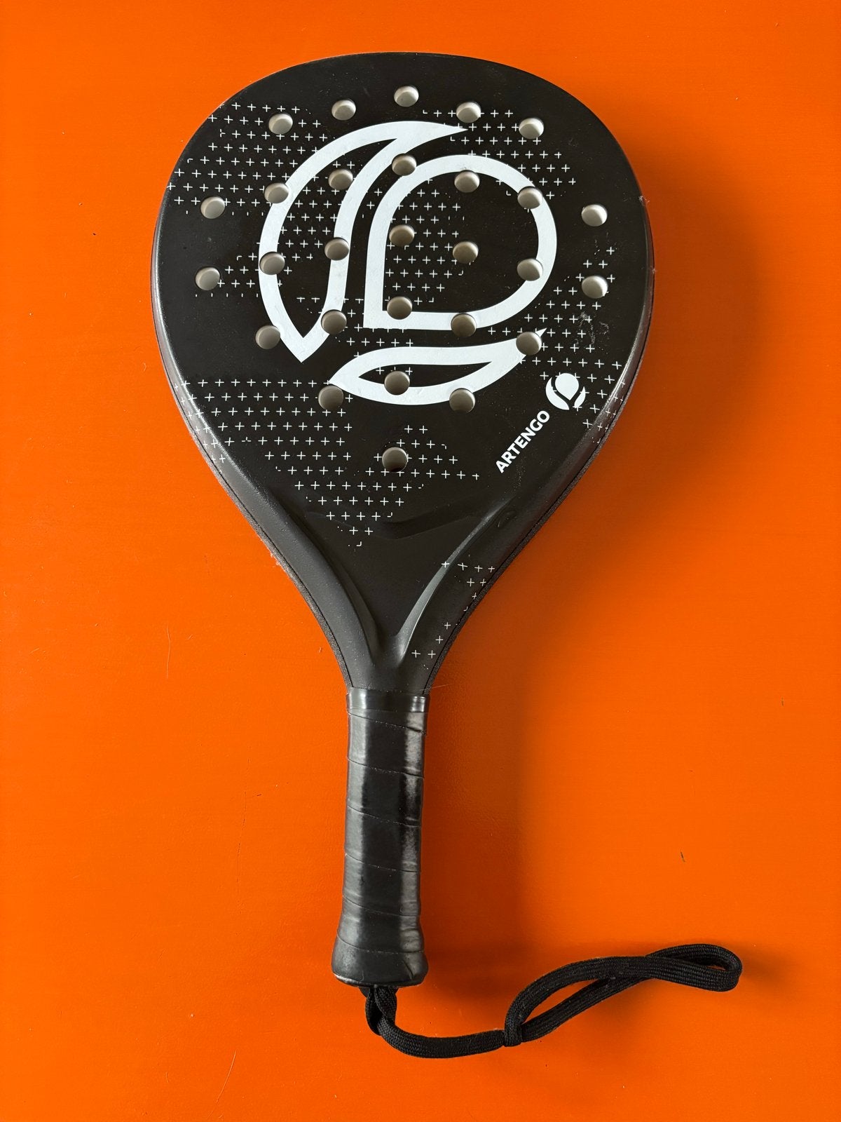 Artengo Padelracket - Zwart, Ophalen of Verzenden, Gebruikt, Padelracket