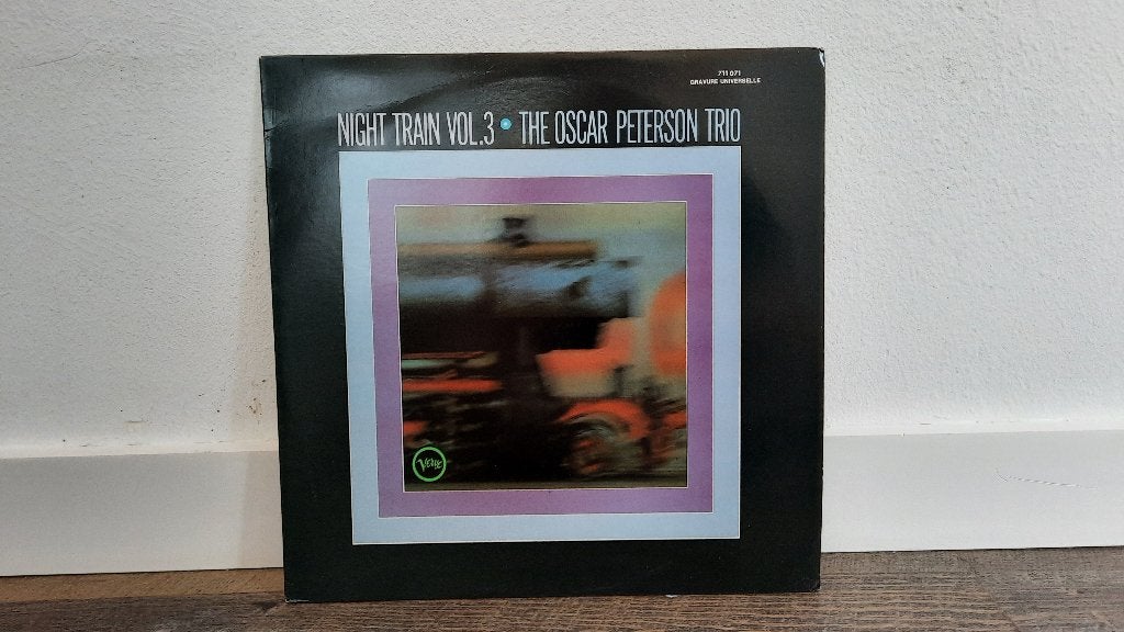 The Oscar Peterson Trio – Night Train Vol.3 LP Plaat, Jazz, Cd's en Dvd's, Vinyl | Jazz en Blues, LP, Gebruikt, Ophalen of Verzenden