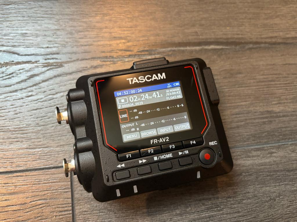 Tascam FR AV2 Audio Recorder, Ophalen of Verzenden, Zo goed als nieuw