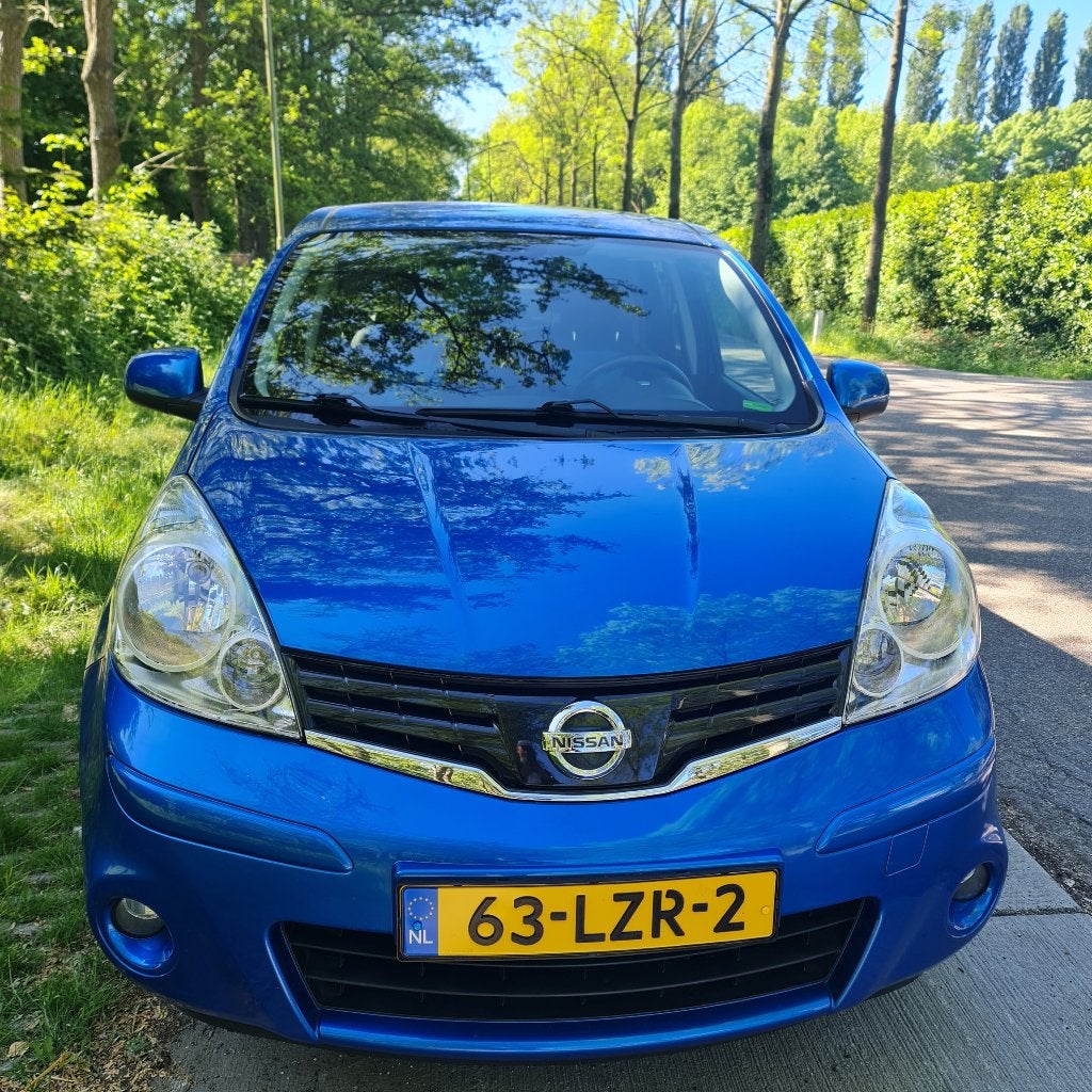 Nissan Note 1.6 16V 2010 2de eigenaar Kms120109 Nap, Auto's, Nissan, Voorwielaandrijving, 15 km/l, Metallic lak, 4 cilinders