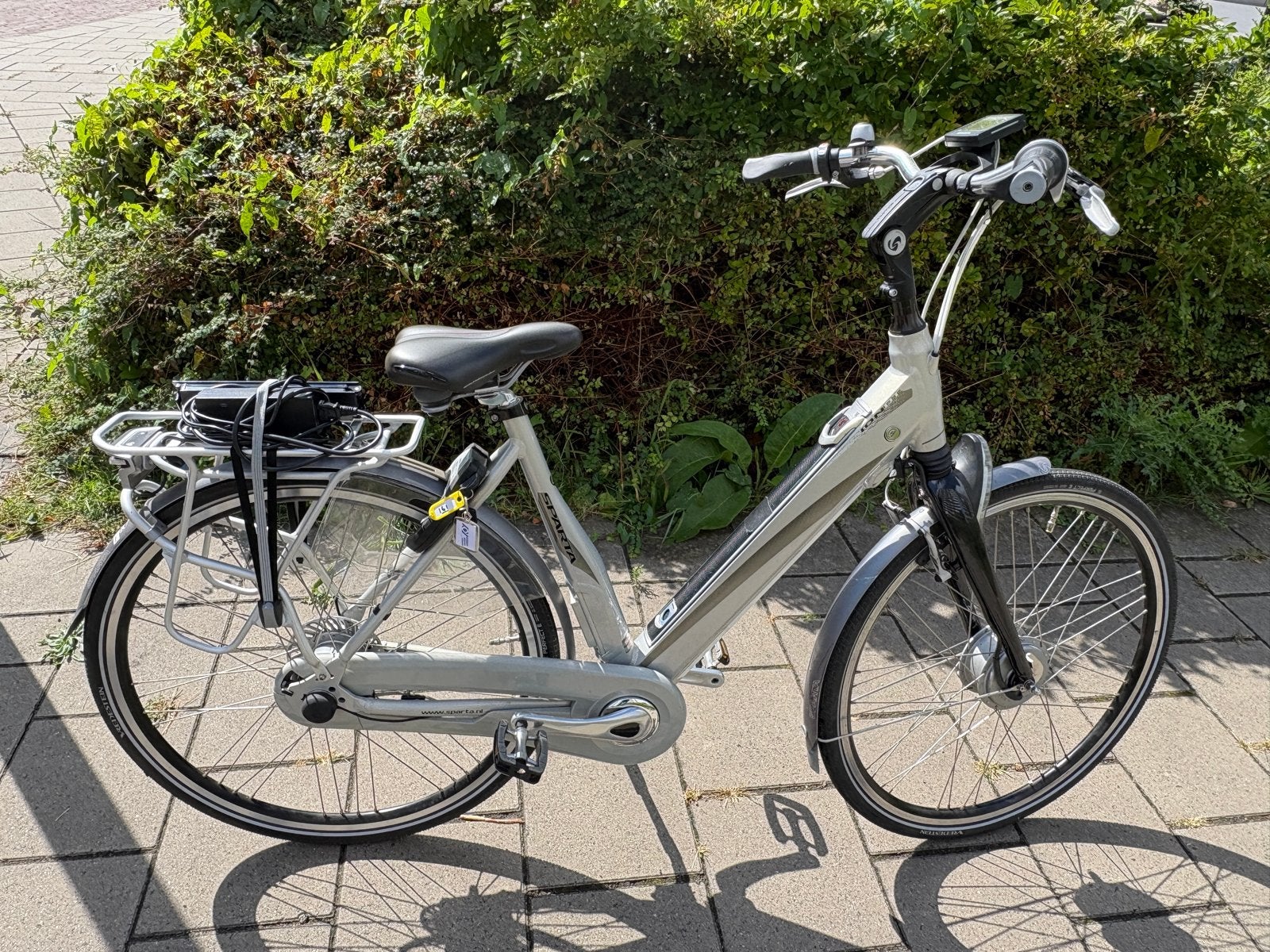 Sparta elektrische fiets met defecte accu, slechts 463km, Ophalen, Gebruikt, Minder dan 30 km per accu, Sparta