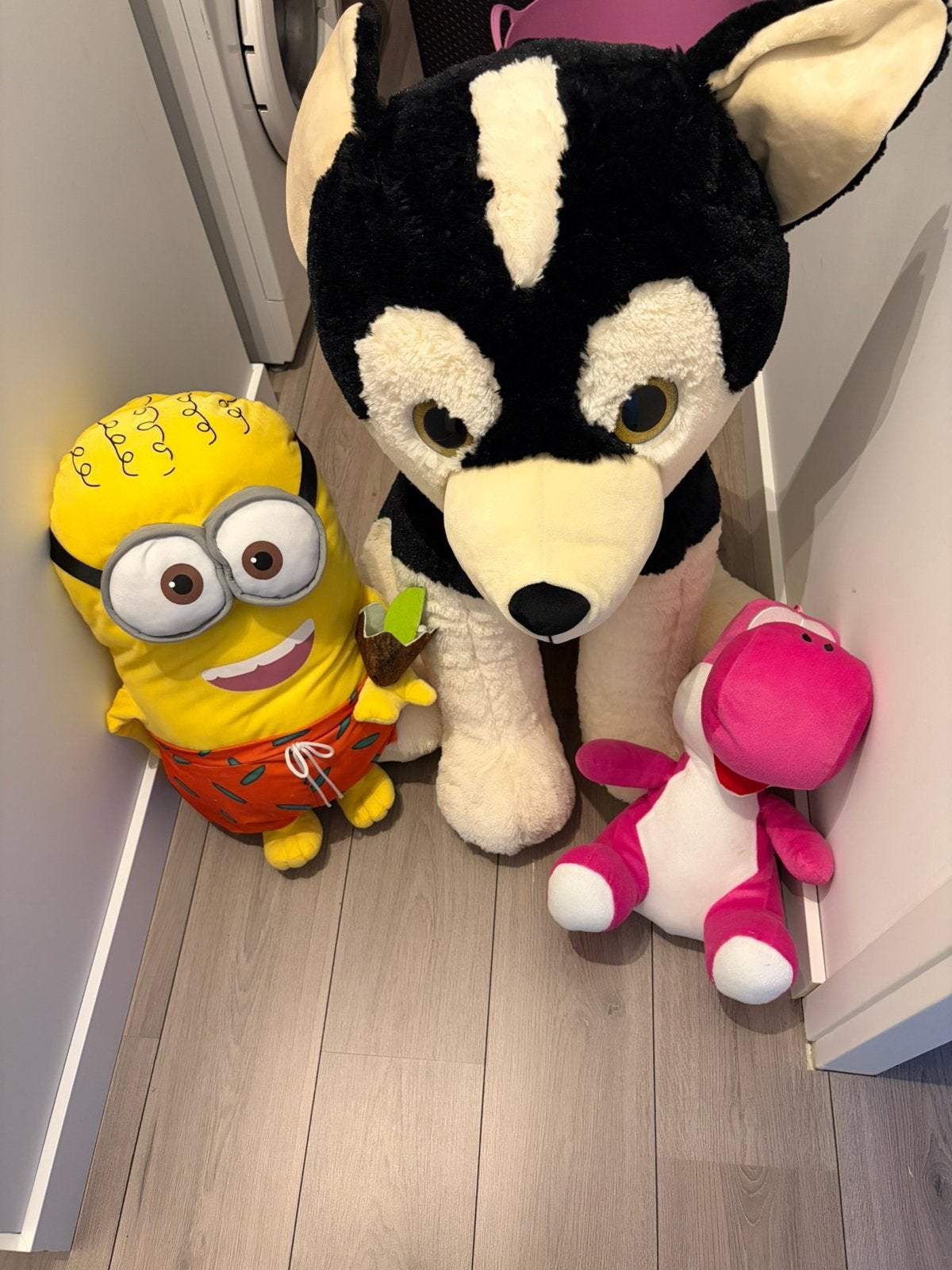 3 knuffels, Ophalen, Zo goed als nieuw, Hond