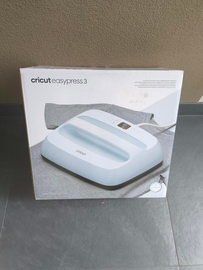 Cricut EasyPress 3 - Warmtepers voor textielprojecten, Hobby en Vrije tijd, Knutselen, Ophalen, Nieuw, Elektrisch, Kunststof
