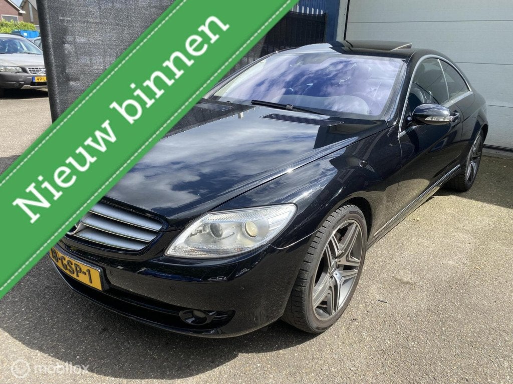 Mercedes CL-klasse 500 149.DKM AUT ECC STOEL/KOEL/VERW SCHUI, Auto's, Automaat, 5461 cc, Achterwielaandrijving, Gebruikt