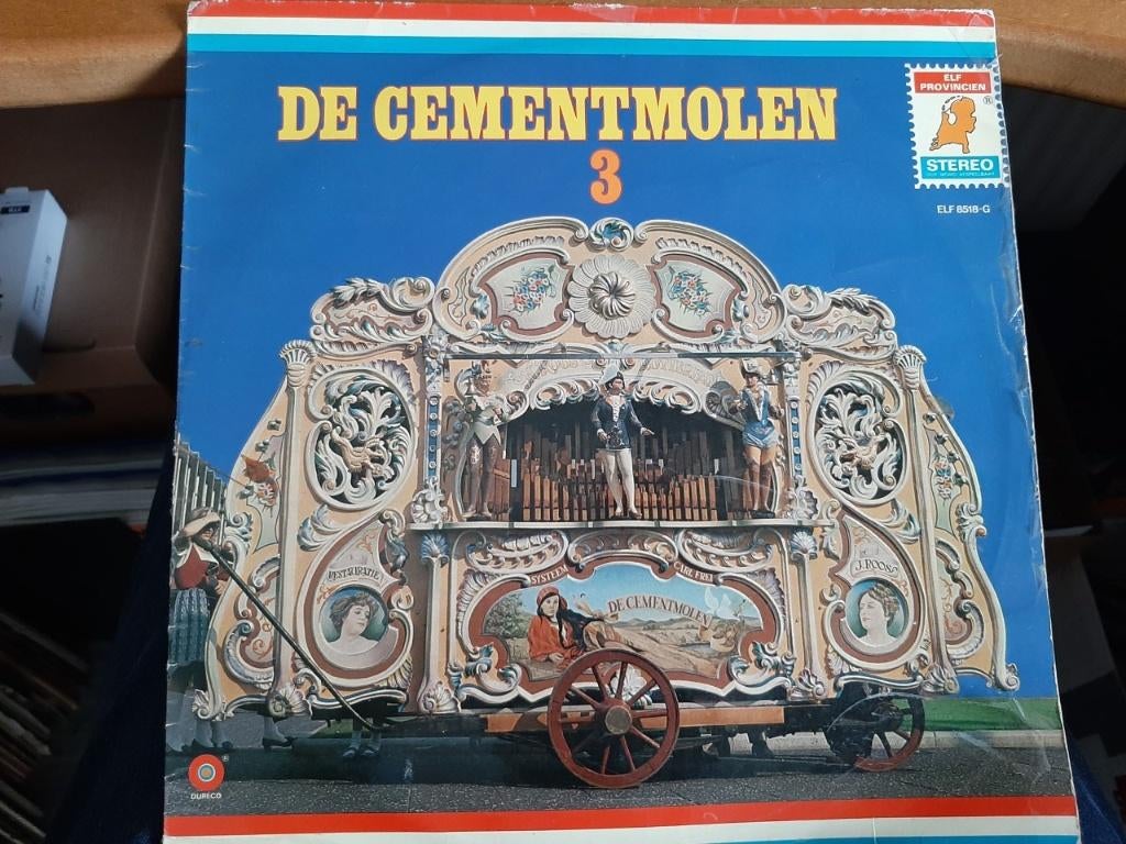 Draaiorgel LP's , Original Dutch Street Organ Vinyl for sale, Ophalen, Gebruikt