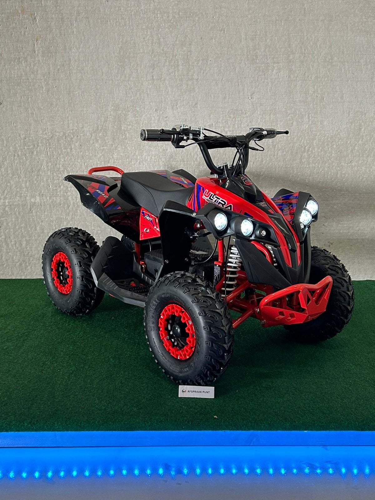 Ultra 1200 watt 48V electrische rode kinder quad,garantie, Ultra, Nieuw, Afspraakpunt.nl, Afdpraakpunt
