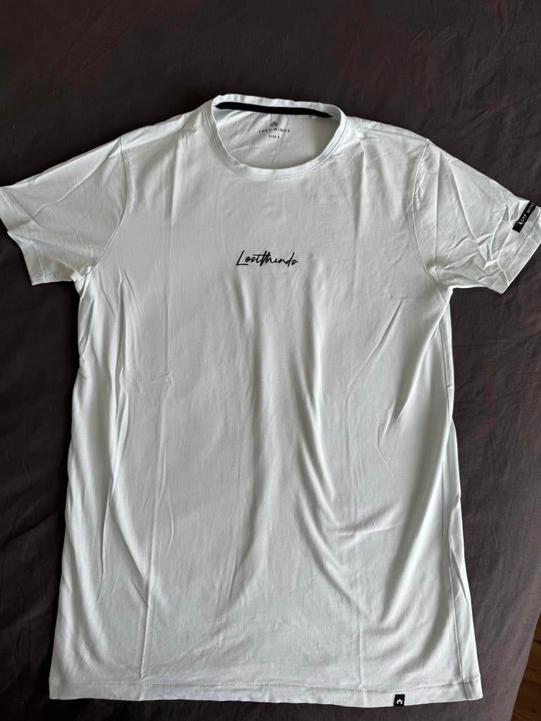 Lost Minds t-shirt (Sting) - Maat S - Lichtblauw/Mint, Kleding | Heren, T-shirts, Ophalen of Verzenden, Zo goed als nieuw, Maat 46 (S) of kleiner
