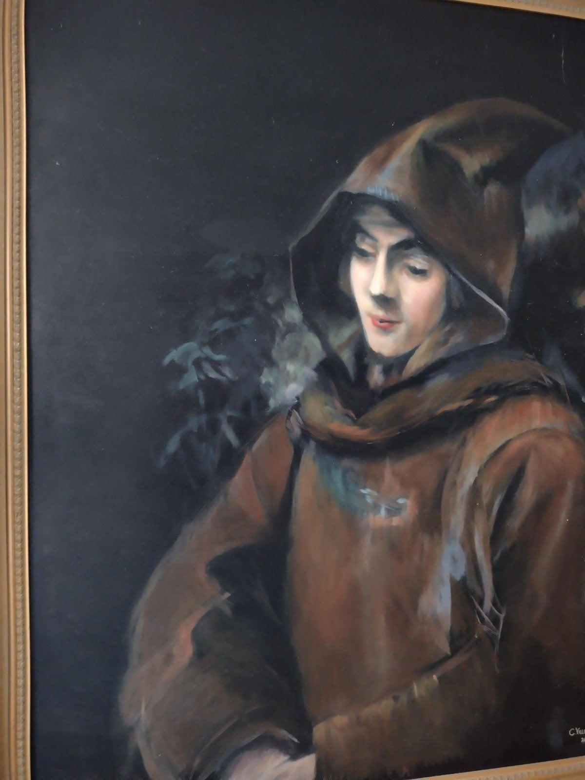 Olieverfschilderij kopie Titus van Rembrandt, Ophalen