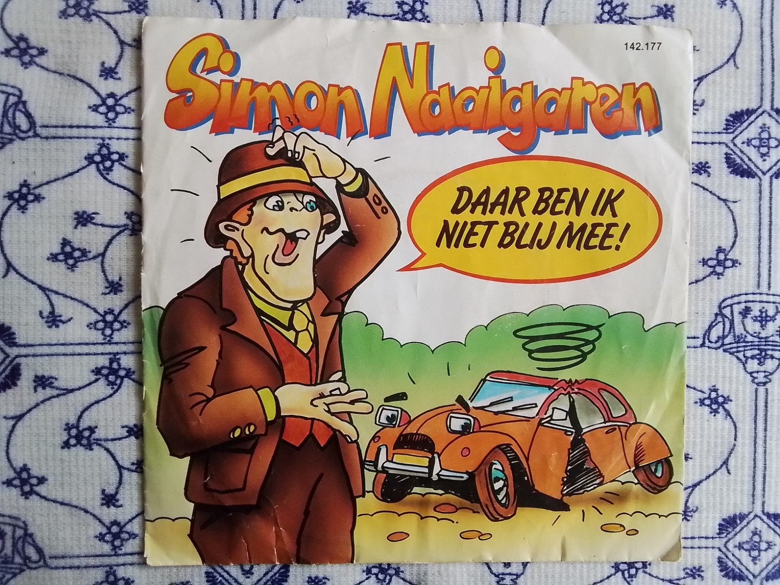Andre van duin   Daar ben ik niet blij mee  / Boutje,  moert, Cd's en Dvd's, Vinyl Singles, Ophalen of Verzenden, Zo goed als nieuw