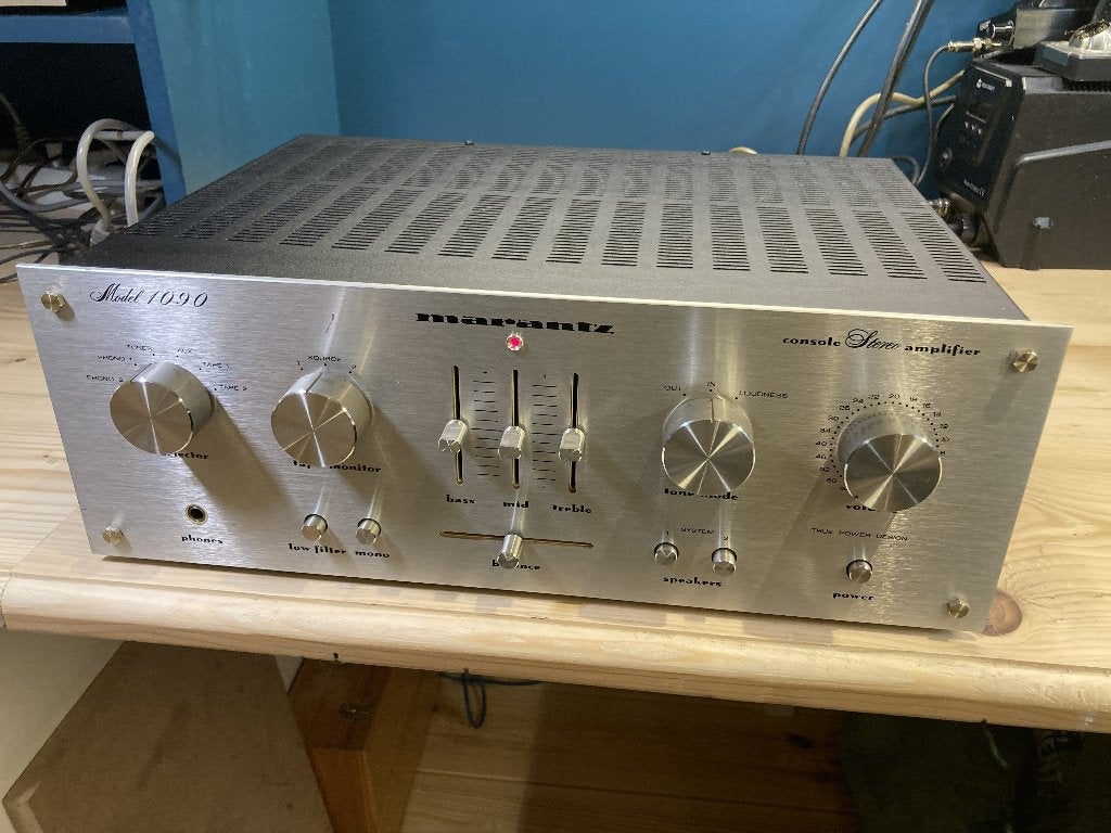 Marantz 1090 - gereviseerd, Marantz, Refurbished, Ophalen of Verzenden, Minder dan 60 watt