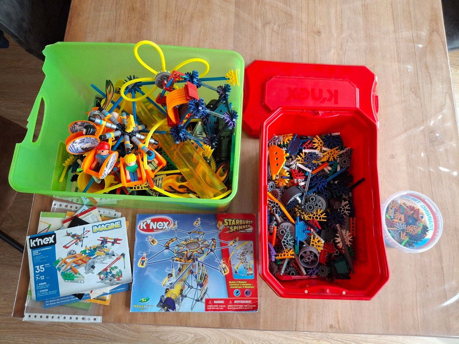 Grote partij knex, Ophalen, Gebruikt, K'nex