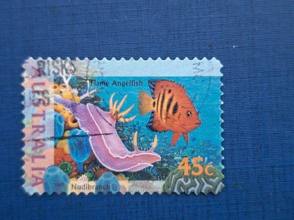 Postzegel Australie 1995 zegel Zeeleven 18-08, Ophalen of Verzenden, Gestempeld