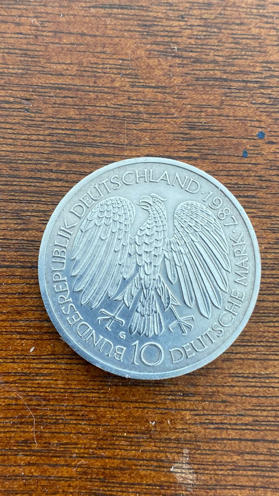 West-Duitse 10 Mark 1987 - Verdragen van Rome - Zilver, Ophalen of Verzenden, Duitsland, Losse munt, Zilver