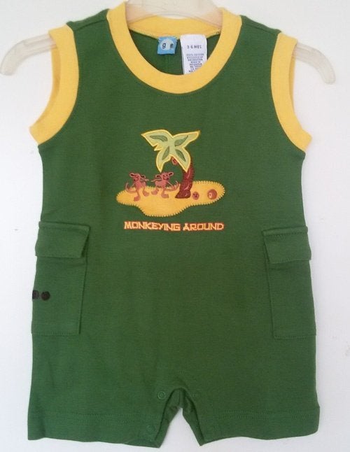 1-delig groen Gymboree pakje maat 68/74 *NieuW* (10591) a, Gymboree, Nieuw, Ophalen of Verzenden, Pakje