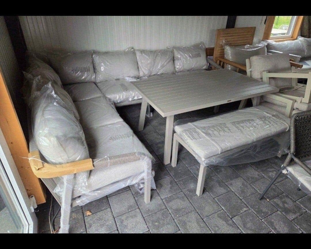 GARDEN IMPRESSIONS LOUNGESET €899 OOK BARSET AANWEZIG €700, Ophalen, Nieuw, Aluminium