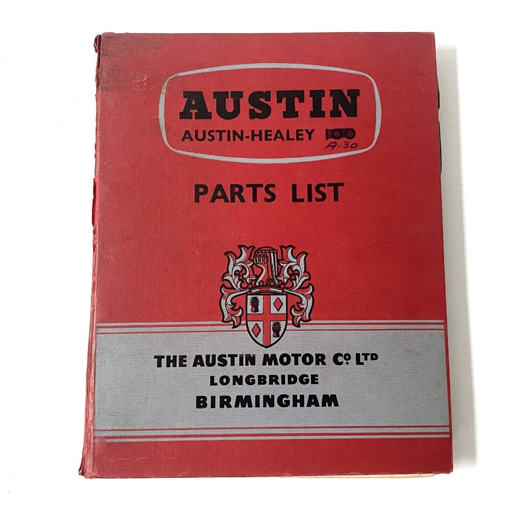 Austin A30 parts list 1954, Verzenden, Gelezen, Overige merken