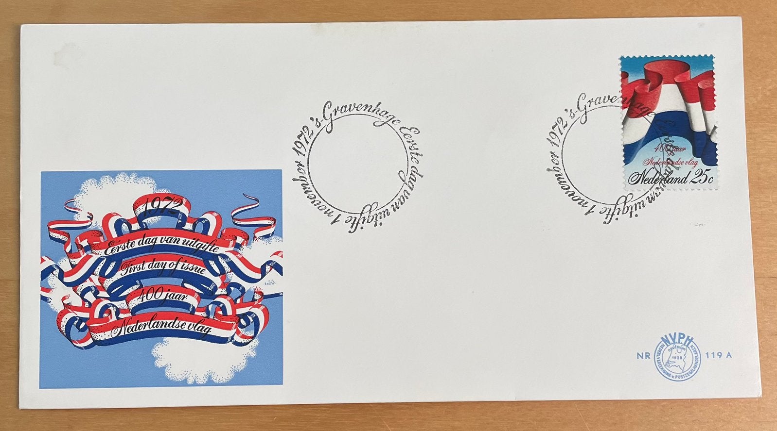 Postzegel Nederland; Eerstedagafstempeling E119 A, Ophalen of Verzenden, Onbeschreven, Nederland