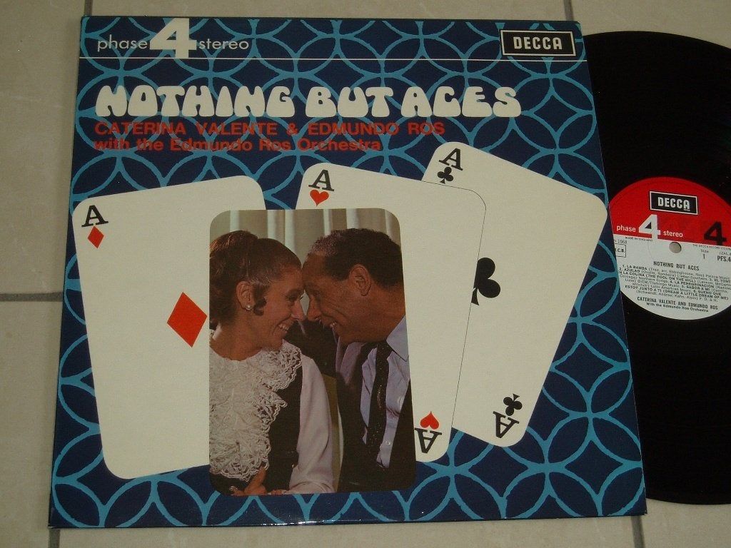 LP Caterina Valente & Edmundo Ros - Nothing but aces England, Verzenden, Gebruikt, LP