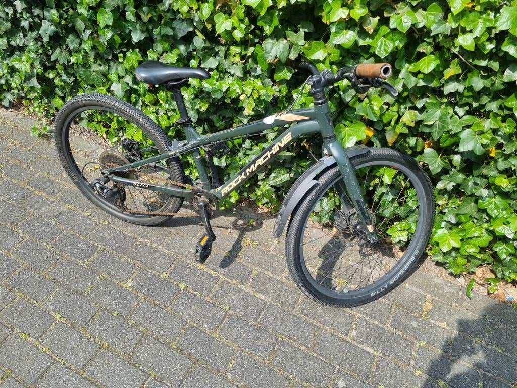 24 inch mountainbike Rockmachine blizz, Minder dan 45 cm, Ophalen, Gebruikt, Schijfrem