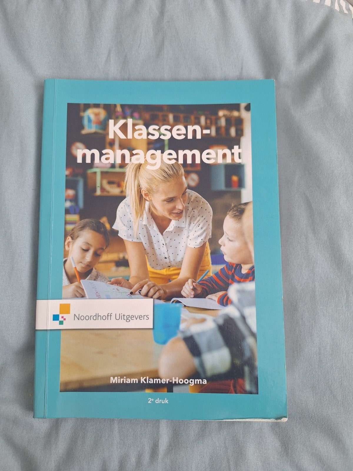 Klassenmanagement - Miriam Klamer-Hoogma (2e druk), Zo goed als nieuw, Gamma, Miriam Klamer-Hoogma, HBO