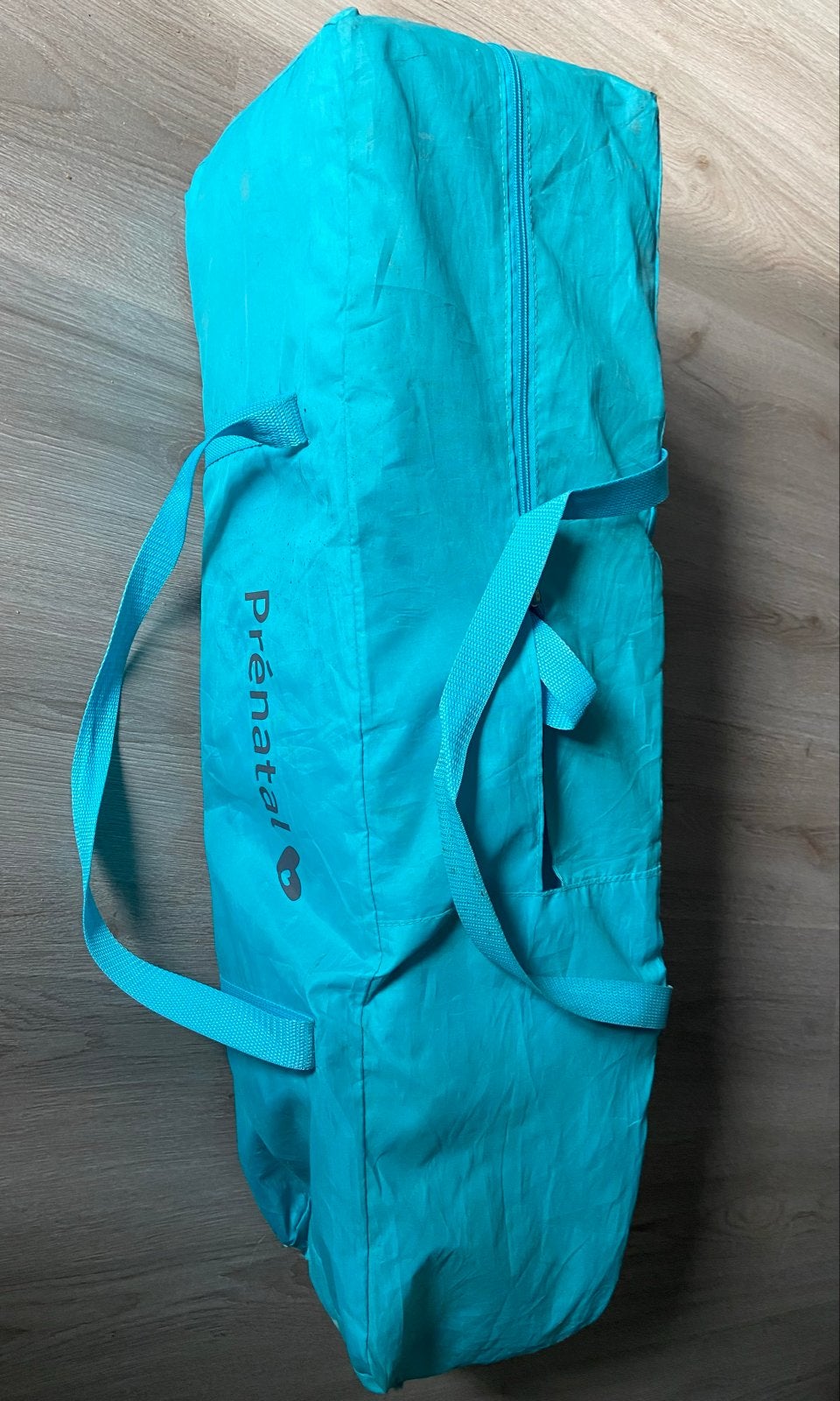 Prénatal campingbedje, turquoise, Ophalen, Gebruikt, Overige typen