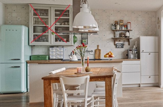 Landelijke keuken (GRATIS AF TE HALEN), Ophalen, Gebruikt, Wit, Enkelwandige keuken