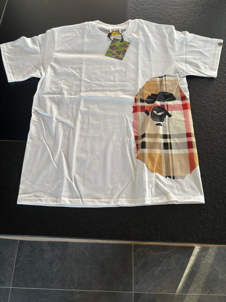 Ape shirt, Ophalen of Verzenden, Zo goed als nieuw, Maat 52/54 (L), Wit