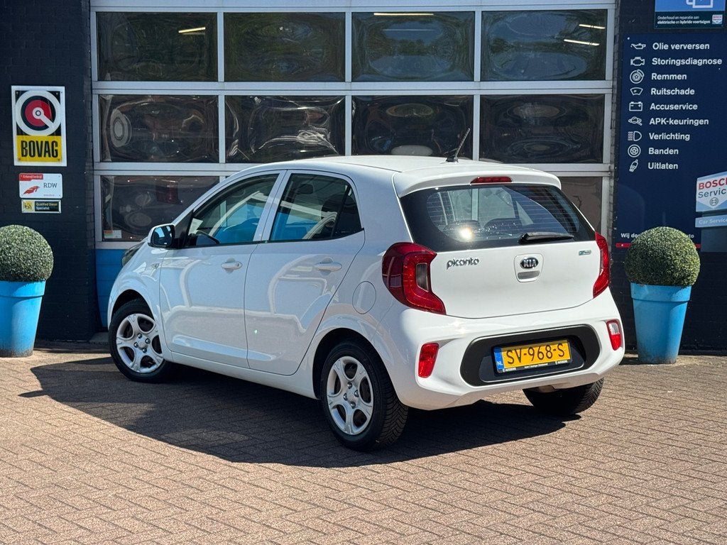 Kia Picanto 1.0 CVVT EconomyPlusLine, 12 maanden, Gebruikt, Euro 6, Wit